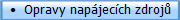     Opravy napjecch zdroj